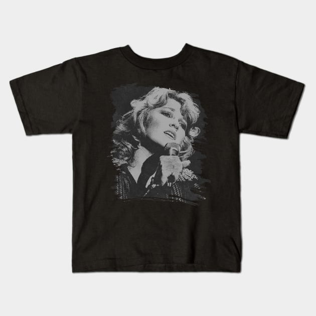 Tanya tucker // Retro Poster Kids T-Shirt by Degiab